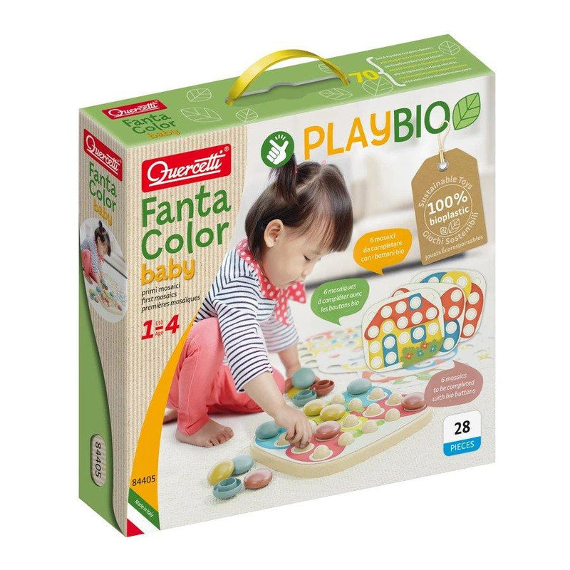 Quercetti FantaColor Mosaic Pegboard Toy