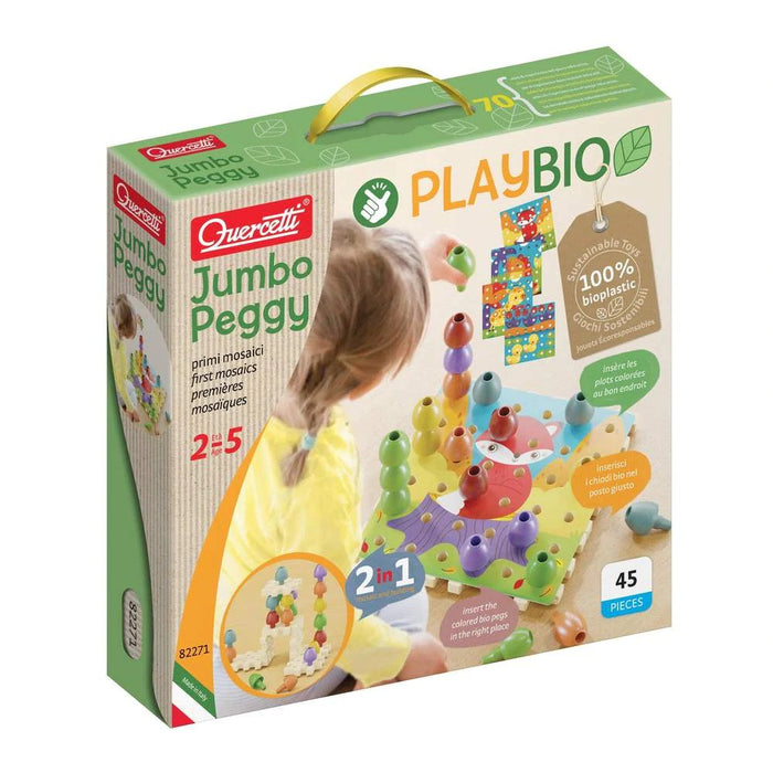 Jumbo Peggy Play Bio Toddler Construction Kit
