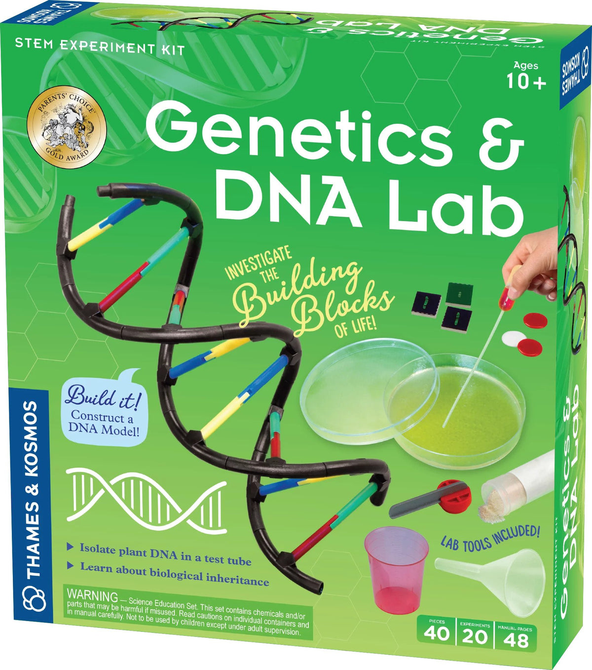 Genetic Code Kit Lab Genetics and DNA Chemistry Kit — Professor Plums
