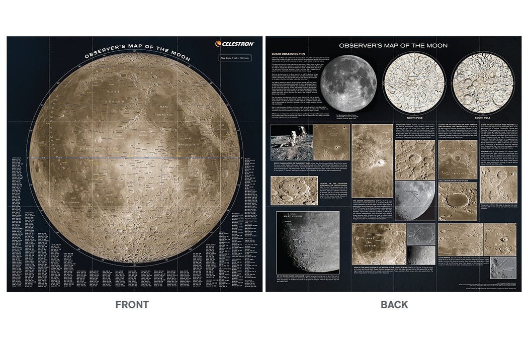 Observer’s Map of the Moon