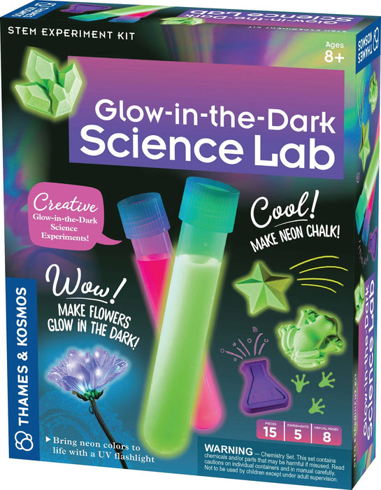 Glow-In-The-Dark Science Lab Chemistry Experiment Kit