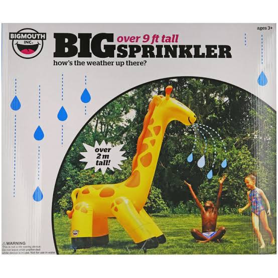 Ginormous Giraffe Yard Sprinkler