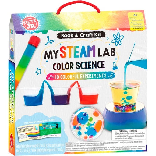 Klutz Junior My Steam Lab Color Science Experiment Kit