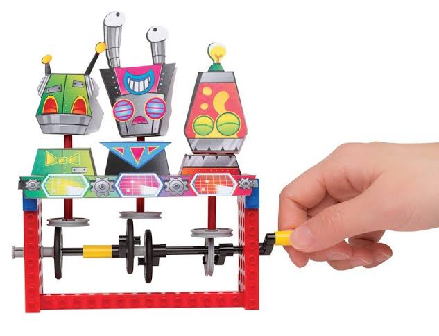 Lego Gear Bots Robot Kit