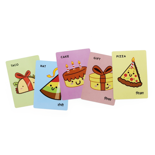 Taco Hat Cake Gift Pizza Card Game cards