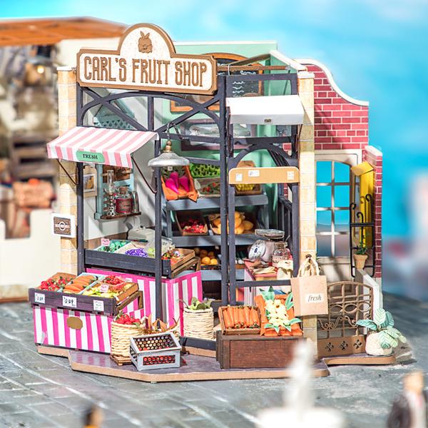 Carl's Fruit Shop DIY Miniature House