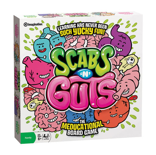 Scabs And Guts Educational Board Game